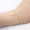 V Bracelets For Women  Stainless Steel Chain - ROUTINE FASHION